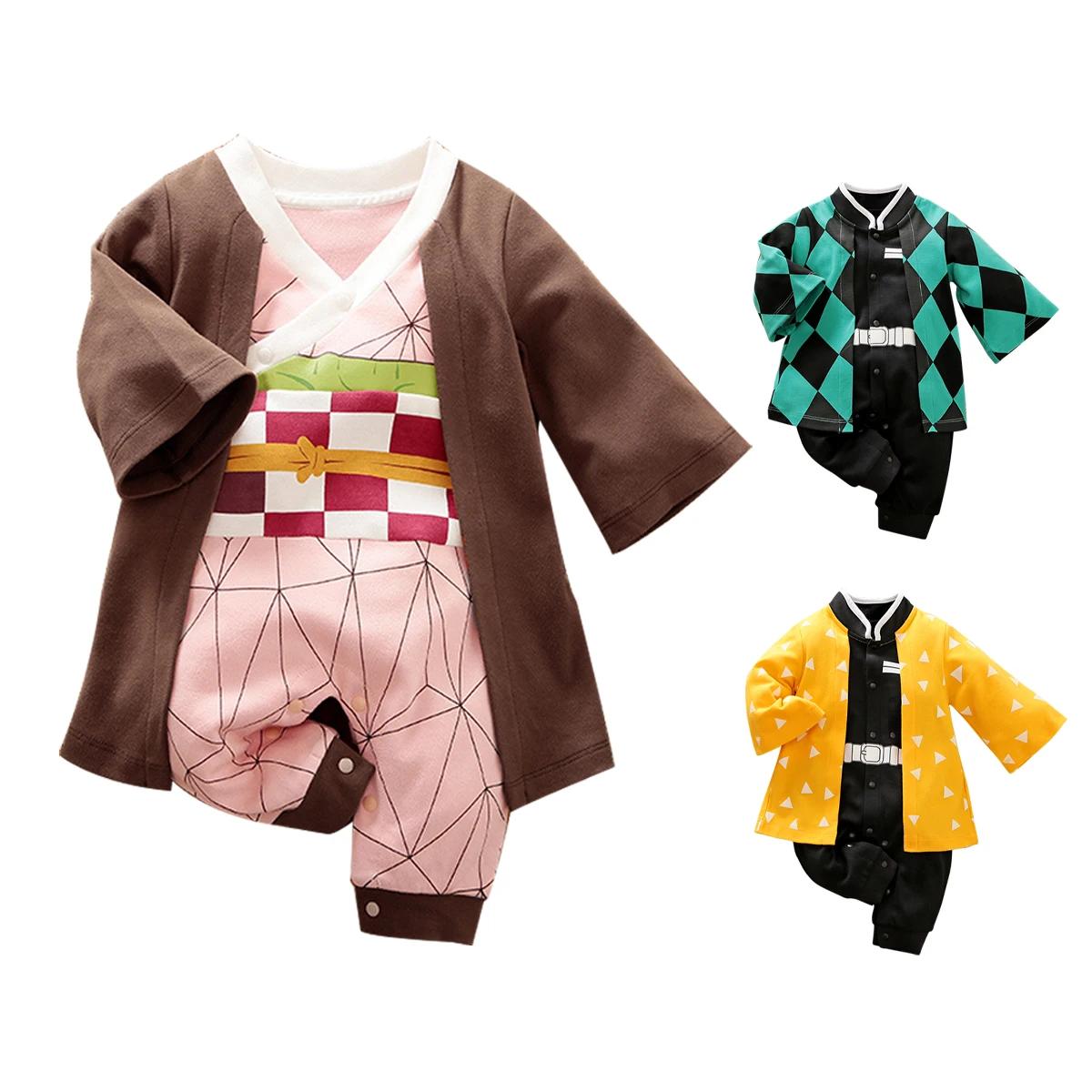 Yierying Anime Baby Clothes Newborn Girl Boy Outfit Cosplay Overalls