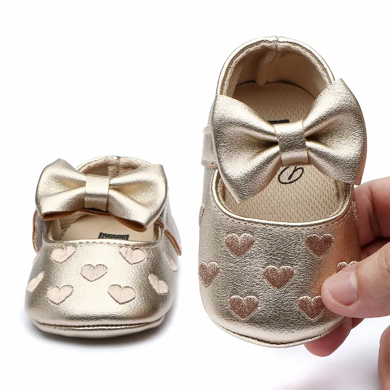 

Baby Girls Shoes LOVE Heart Spring First Walkers Antislip Kids Shoes Breathable Boys Non-slip Sneakers Girls Toddler
