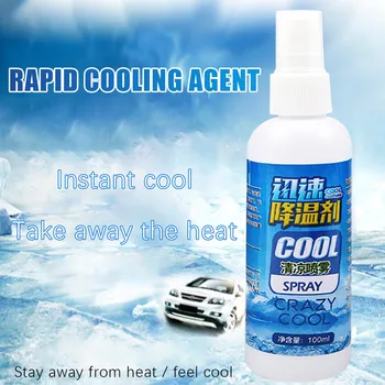 

Car Air Cooling Agent Compartment Quickly Cool Artifact Refrigerant Summer Heat Stroke Prevention Air Fast Ice Spray #py10