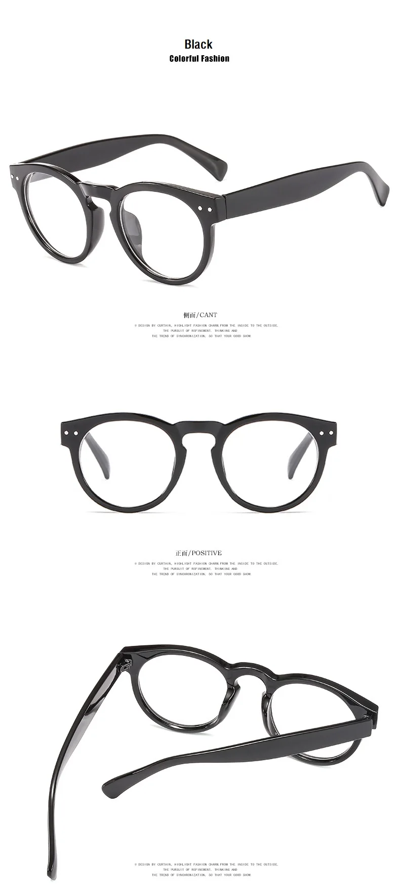 Классические круглые женские очки, оправа, прозрачная оправа для очков, мужские винтажные очки с прозрачными линзами, большая оправа, оптическая оправа для очков