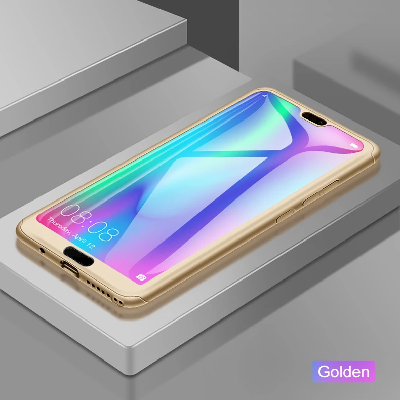 360 Full Protection Phone Case For Huawei P40 Lite Pro  Back Cover Case With Glass (11)