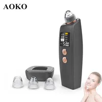 AOKO Blackhead Remover Wireless Charging Face Deep Pore Cleaner Exfoliating Acne Pimple Removal Blackhead Vacuum Suction Device 1