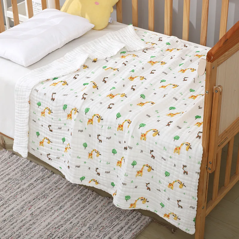 HereNice, детское одеяло, s, стеганый костюм, для новорожденных, подходит для кроватки, кроватка, кровать, мягкая, для ванной, для игр, одеяло, хлопковое, летнее, для малышей, постельные принадлежности - Цвет: fancy pattern 7