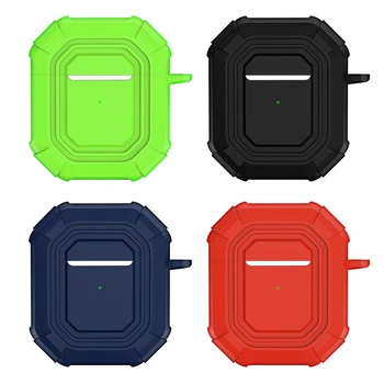 

Armor Shape Shell Protective Cover Silicone Case for OnePlus Buds TWS Earphone 270B