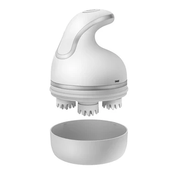 

Electronic 3D Vibration Massager Wave Rolling Wheel Multi Acupoint Head Massager Body Care Relax Massage Comb