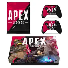 Наклейка s Apex legends для Xbox One X виниловое покрытие наклейки Стикеры Adesivo для Xbox one X консоли пульта дистанционного управления скины