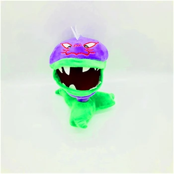 

20pcs/lot 15cm High Anime Games Doll Plants Vs Zombies Soft Plush Pp Cotton Chomper Mouth Little Toy