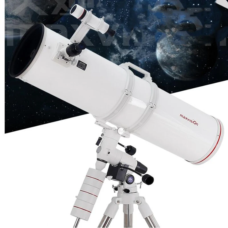 Maxvision 10 дюймов 254/1270 мм параболического отражения астрономический телескоп EXOS-2