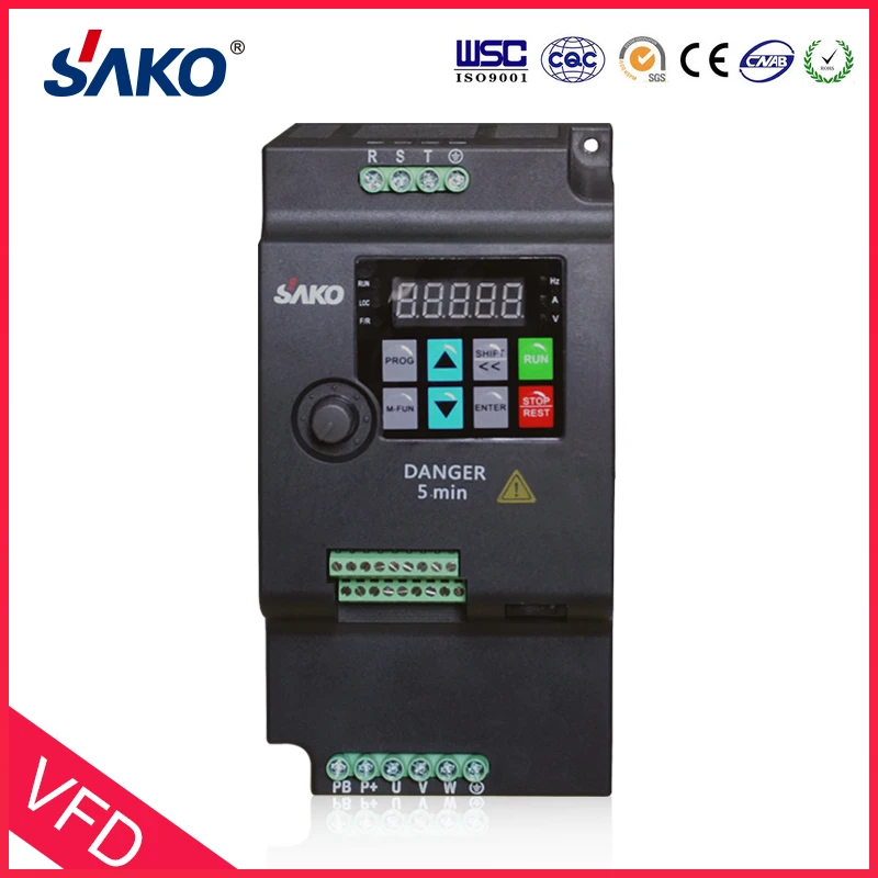 SAKO SKI780 5.5KW 380V VFD преобразователь переменной частоты для скорости двигателя контрольный преобразователь