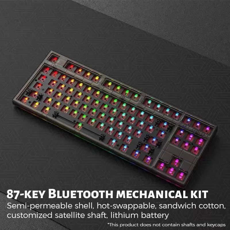 Механическая клавиатура F87 87 клавиш два режима bluetooth 80% TKL популярный