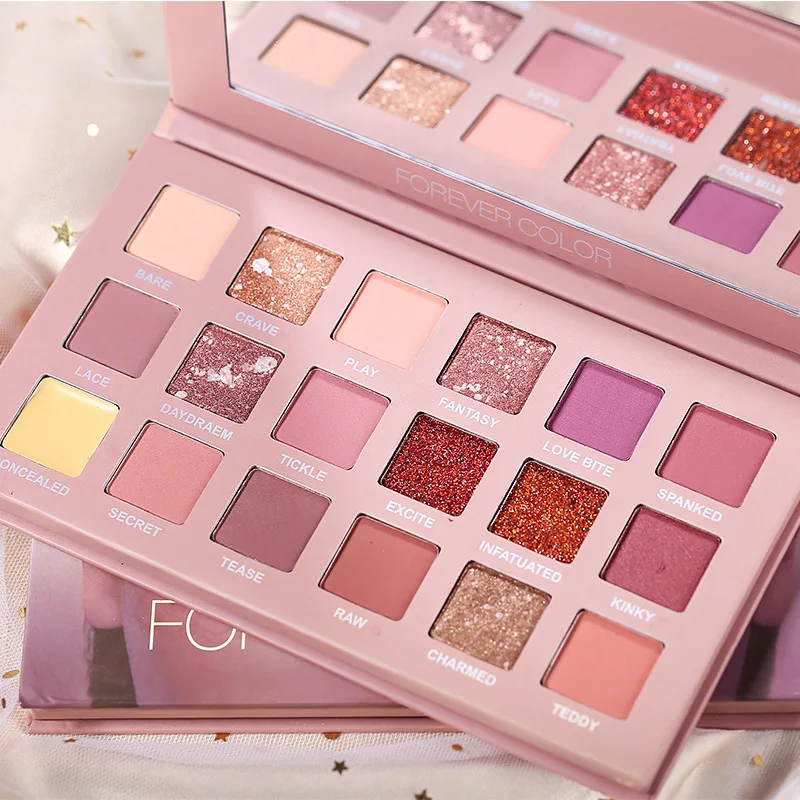 

Desert Rose Eyeshadow Matte Pearlescent Waterproof Not Blooming Ins Fairy Color