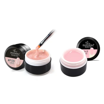 

Francheska 2 Pcs Camouflage Gel Builder Gel Quickly Uv Builder Gel Soak Off Nail Extension Jelly Poly 10 Colors Clear Pink White