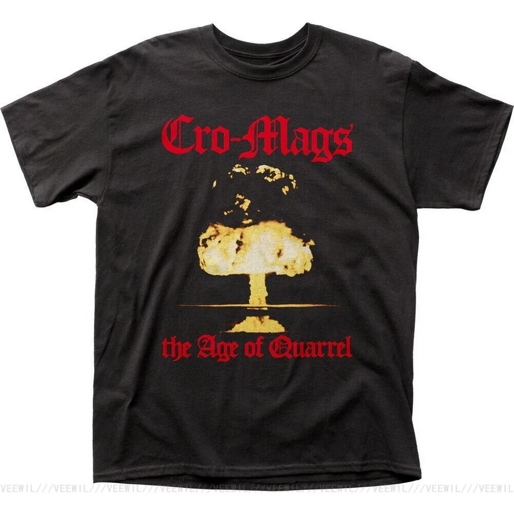 Классическая футболка для взрослых на возраст ссоров Cro-Mags Новая Модная