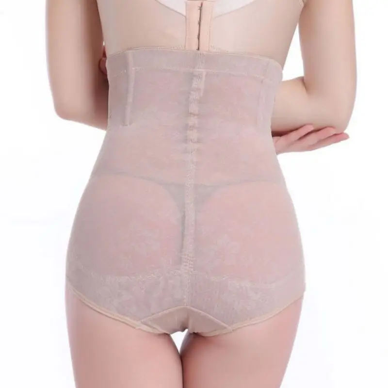 Для женщин Высокая Талия тренер пластика Управление трусики Body Shaper Корсеты бедра Корректирующее белье нижнее белье с крючками