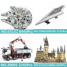 Конструктор Lepinblocks Technic Toys Millennium Death Star Wars корабль Разрушитель Сокол создатель архитектура дом король кирпичи