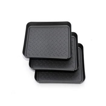 

2020 Home Type Multi-Purpose Boot Mat Tray Black Boot Mat Tray Boot Shoe Tray Boot Drying Mat Dirt Rug Dog Water Litter Box Ray