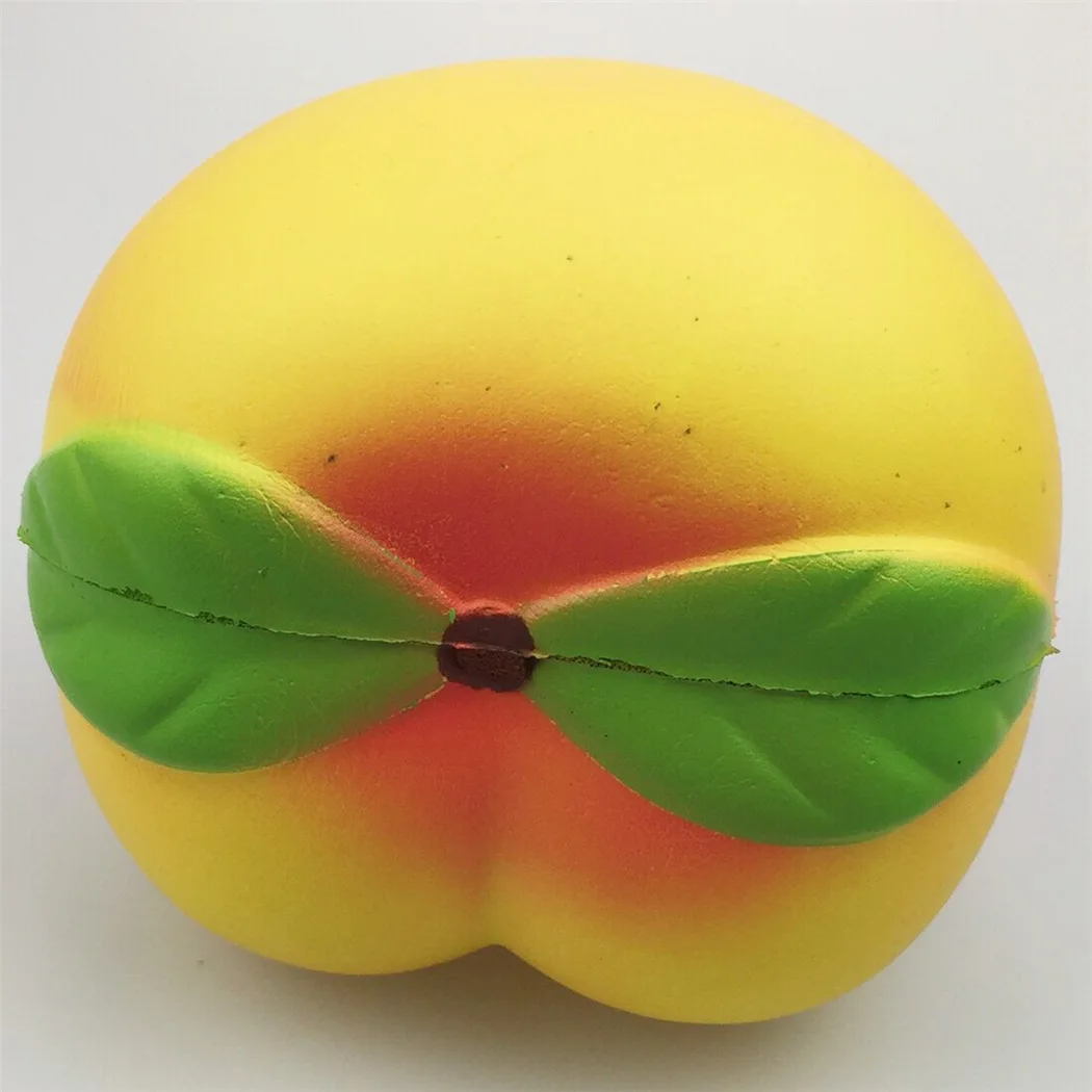 10 Cm Pu Squishy Charm Model Memory Foam Aroma Peach Table Decorations Peach Decoration