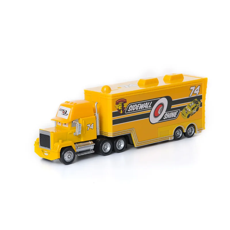 Автомобили disney Pixar Тачки 2 3 игрушки № 79 Mack Uncle Truck Lightning McQueen Jackson Storm 1:55 литой модельный автомобиль игрушки детские подарки - Цвет: NO. 74 Truck