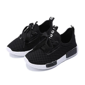 

Wear-resistant Mesh Casual Breathable Mesh Kid Shoes Lightweight Breathable Children's Shoes M09