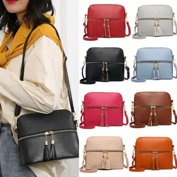 

Women Ladies Crossbody Leather Shoulder Bag Tote Purse Handbag Messenger Satchel