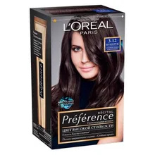 Крем-краска для волос «Preference» L'Oreal Paris, 3.12 Мулен Руж