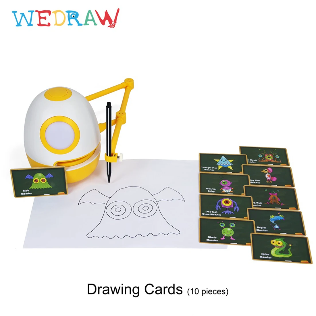 Wedraw Eggy детей Индуктивный интеллект Рисование робот гений комплект раннего обучения Развивающие технологии игрушки подарок