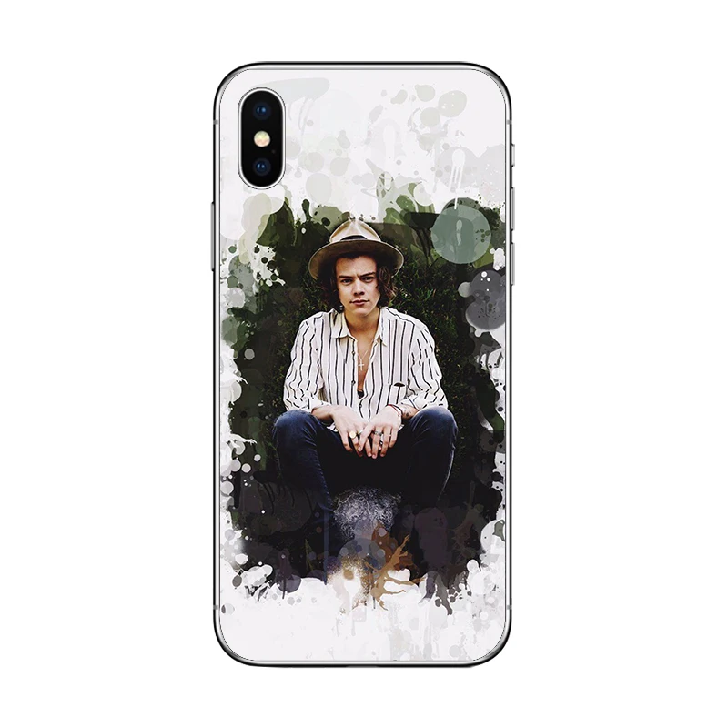 Чехол для телефона ciciber Harry Style Apple iPhone 7 8 6 6s Plus X XR XS MAX 5S SE мягкий чехол из ТПУ 11 Pro Max