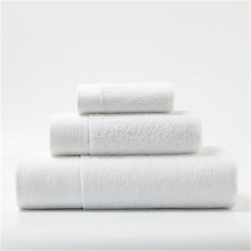 Large Size Luxury Hotel Towel Set Cotton Satin Bathroom Shower Adults Home Gift Sauna Beach 80*160cm