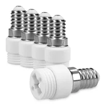 5 шт./компл. по поставке товаров для дома конвертер трещотки для светильник лампы гнездо адаптера энергоэффективность Простая установка E14 для G9 практичный