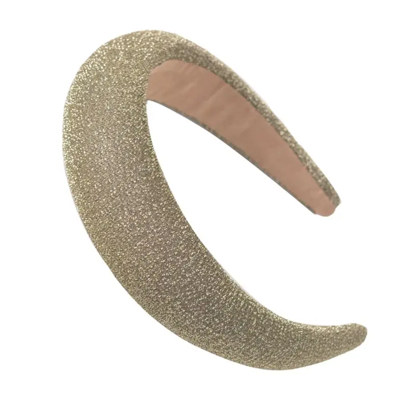 New Fashion Solid Color Thick Sponge Headband Turban Women Hair Band Girls Headwear Accessories 1 New Fashion Solid Color Thick Sponge Headband Turban Women Hair Band Girls Headwear Accessories 2