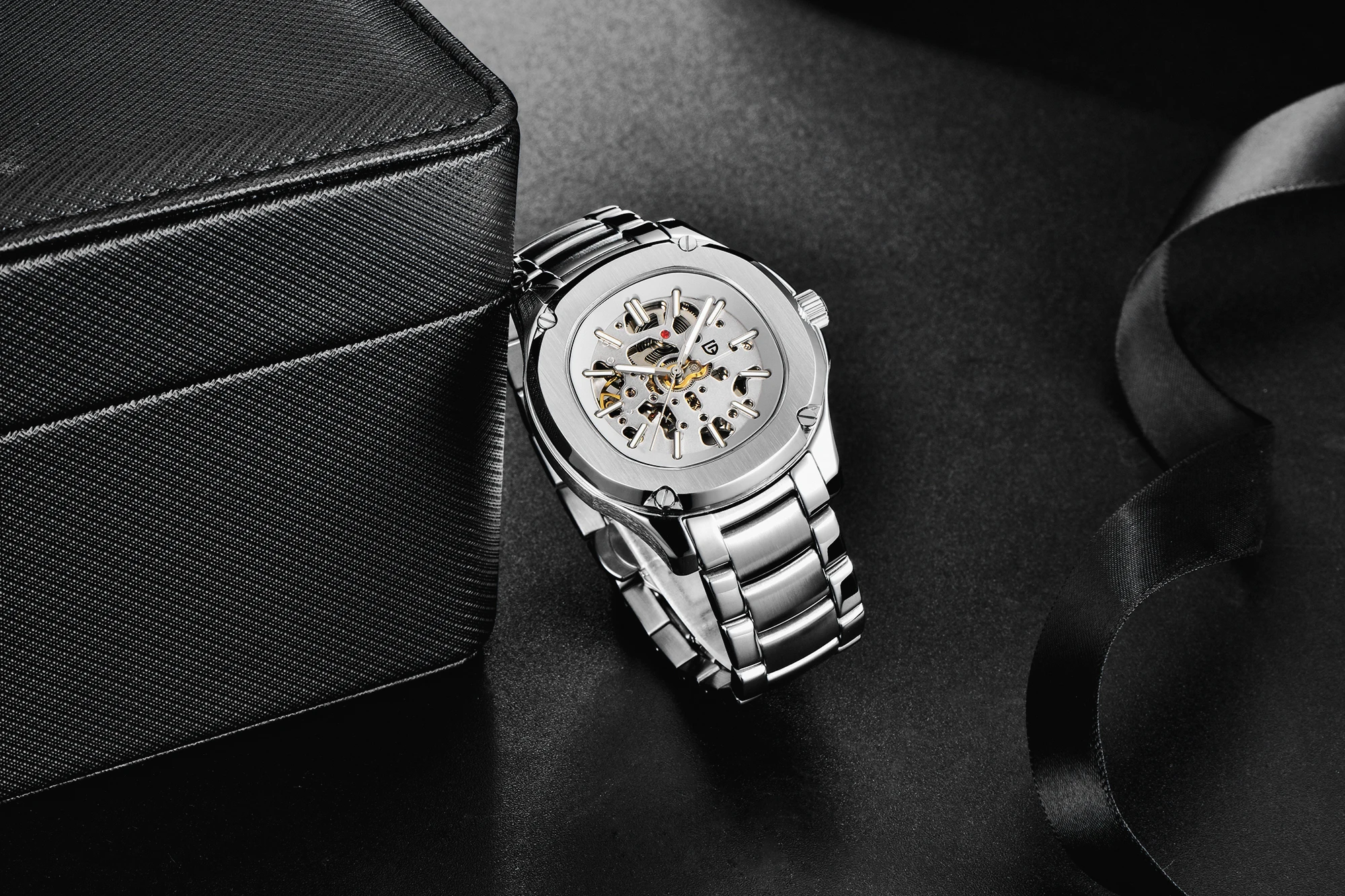 2020 New PAGANI DESIGN Mechanical Watch Men Waterproof Automatic Men Wristwatch Hollow Casual Watch Top Luxury Brand Sport Clock