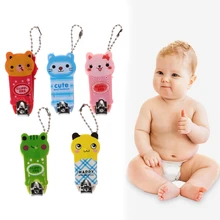 Детские Безопасные кусачки для ногтей, ножницы, Детские Мультяшные кусачки, уход за пальцами, Уход за ногтями