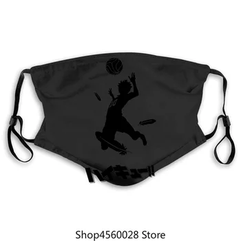 

Maschere Fashion Geek Haikyuu !! Hinata Spike Uomo 100% cotone Cartone animato Abbigliamento Personalità Maschera maschile Per u