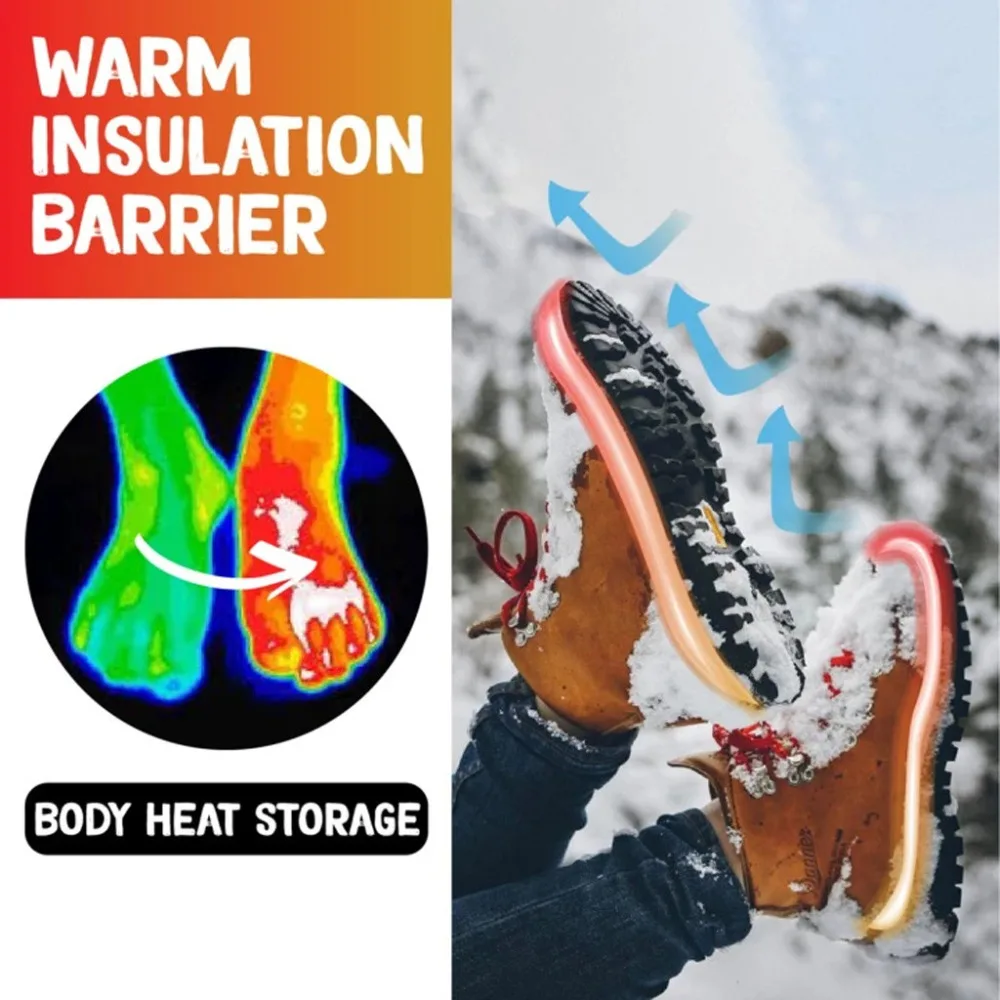 insoles for shoes Dishevelled Wool Warm Insole Cotton Snow Boots Sweat-Absorbent Warm wkladki do butow (2)