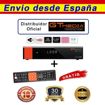 

Gtmedia V8 Nova Receptor Satellite Receiver DVB-S/S2 H.265 HEVC AVS+ HD 1080P Support Spain Europe Built in Wifi V9 Super