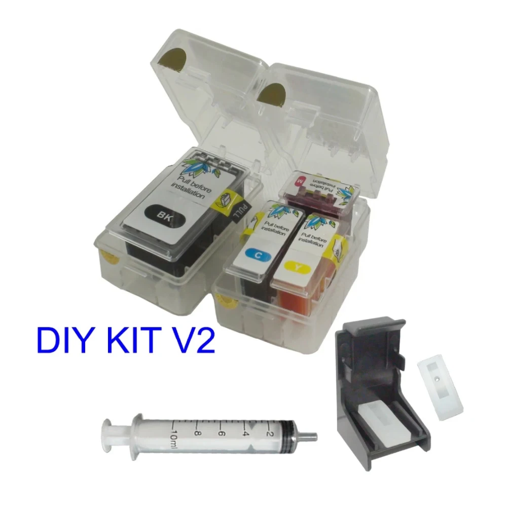 Smart Diy Refill Kit For Genuine 445 446 445xl 446xl Canon Ip2840