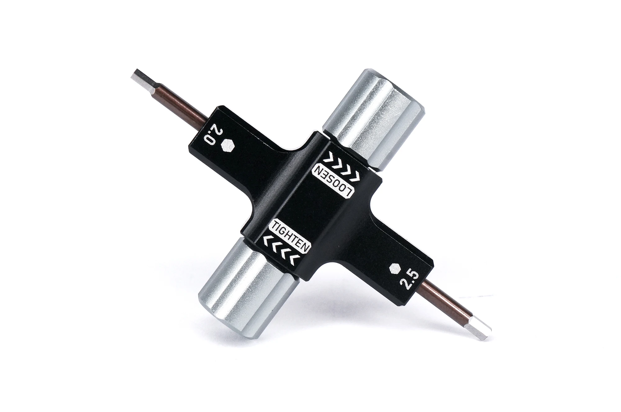 STP 4in1 소품 도구 2.0mm 2.5mm 스크루 드라이버 8mm 슬리브 다기능 도구, RC 모델 FPV 레이싱 프리스타일 드론 비행기용