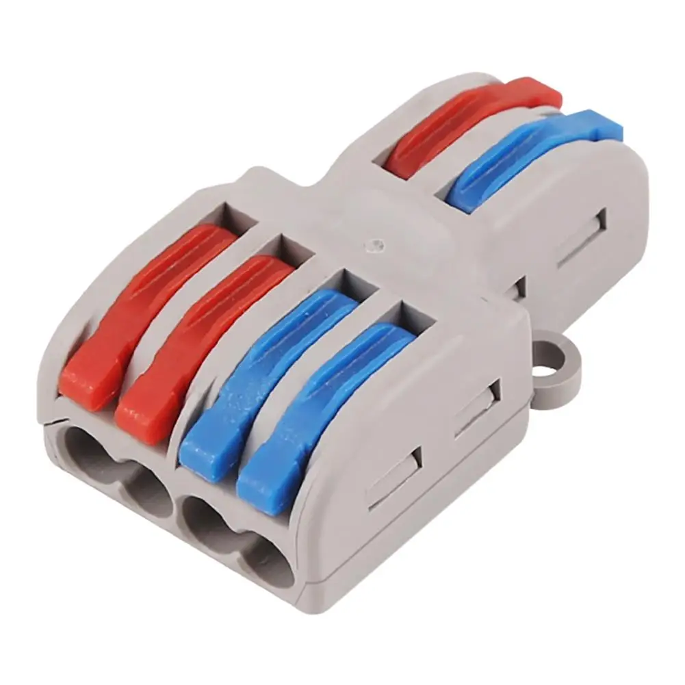 

Cable Connector Safe Durable 2 in to 4 out Wire Connector Splitter for Home Automotive Applications spot droshipping