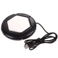 USB подогреватель чашек USB чашка кружка электрический нагреватель металлическая теплоизоляционная пластина кофейная сушилка для напитков домашнее офисное использование для любого usb-порта