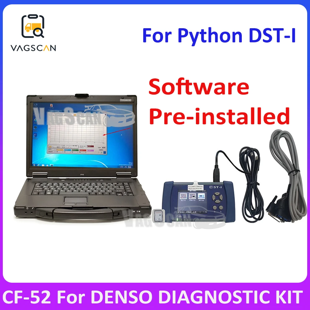 

For DENSO DST DIAGNOSTIC SCAN TESTER with toughbook CF C2 CF 19 CF 52