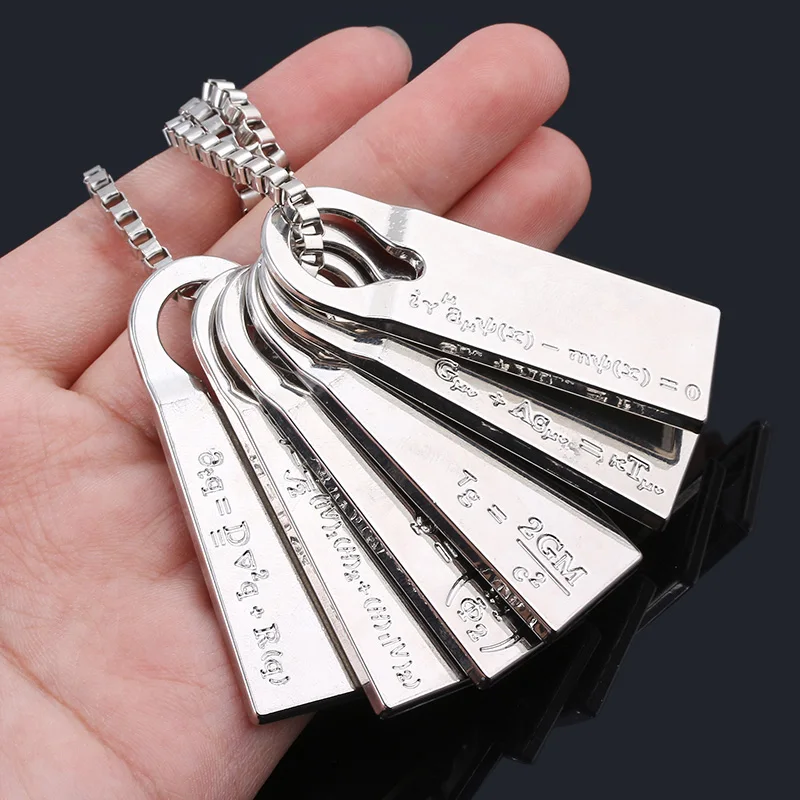 Death Stranding Norman Reedus Chemical Fomulas Necklace Alloy COSplay Pendant Death Stranding Norman Reedus Chemical Fomulas Necklace Alloy COSplay Pendant