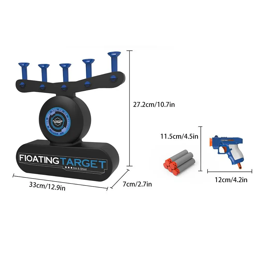 Детские игрушки для стрельбы игрушки Светящиеся в темноте пенные Дротика бластеры и плавающая мишень Набор для детского подарка