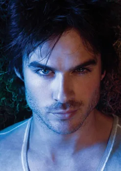 

IAN SOMERHALDER DAMON SALVATORE VAMPIRE DIARIES Silk Poster Wall Decor Room Painting 24X36Inch