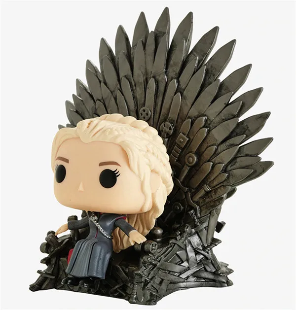 Funko Pop 73 Песнь Льда и Огня Игра престолов игры Cersei Throne Garage Kit украшение модель в коробке