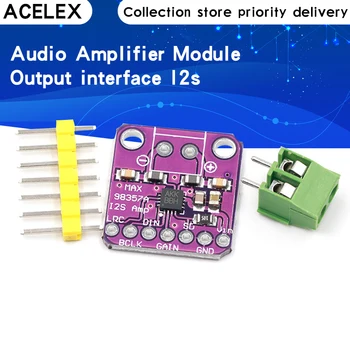

Max98357 3w Class D Amplifier Breakout Interface I2s Dac Decoder Module Filterless Audio Board For Raspberry Pi Esp32
