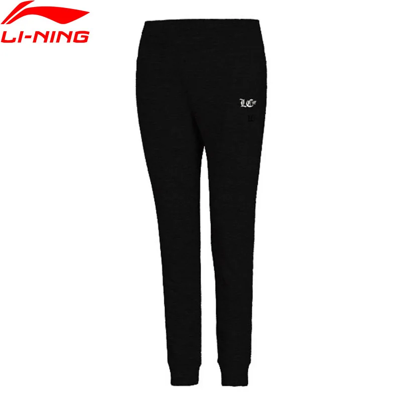 Женские спортивные брюки Li Ning 87% хлопок 13% полиэстер подкладка удобные AKLN004