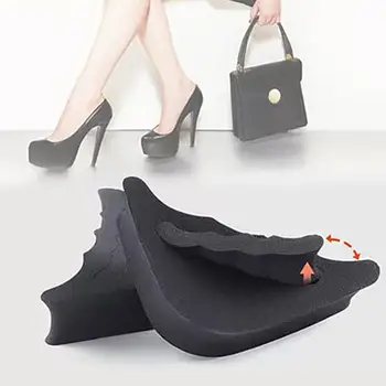 

2 Pairs Big Toe Filler Foot Brace Pads Adjustable Unisex Flat Shoe Sneaker Plugs