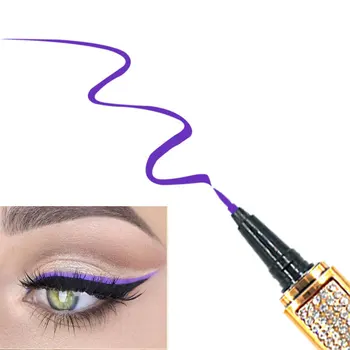 

Water Activated Eyeliner Glow in Dark Eyeliner Neon Stage Clubbing in Blacklight UV Fluorescent Aqua Liner Electric Cake Eyeline