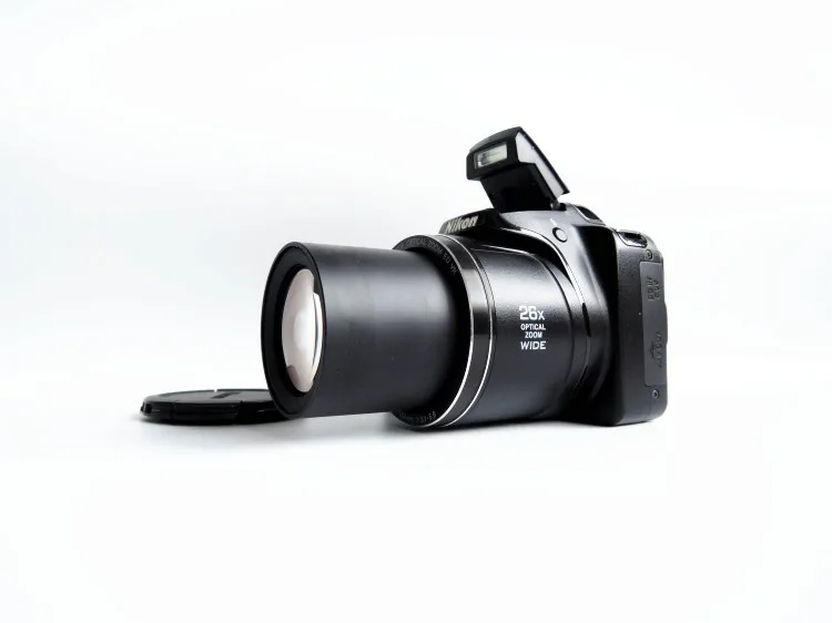 Используется цифровая камера Nikon Coolpix L330(AA, литий-ионный) объектив NIKKOR с 26-кратным оптическим зумом разрешение 1280x720 Тип CCD