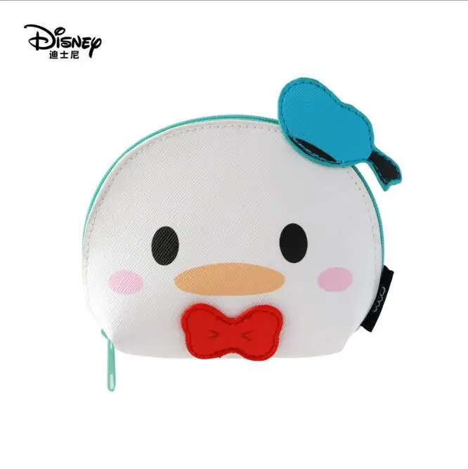 Настоящая мультифункциональная косметичка disney Minnie Mickey Stitch, мультяшная карманная Сумочка, детская игрушка, подарок для детей, горячая Распродажа - Цвет: 04